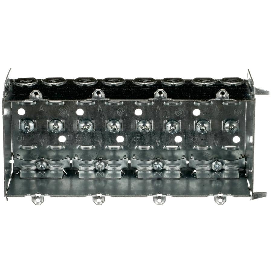 4-Gang Electrical Box - Non-Gangable, 2-1/2"