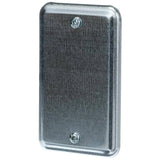 Blank Utility Box Receptacle Cover - 2.6" wide