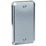 Blank Utility Box Receptacle Cover - 2.6" wide