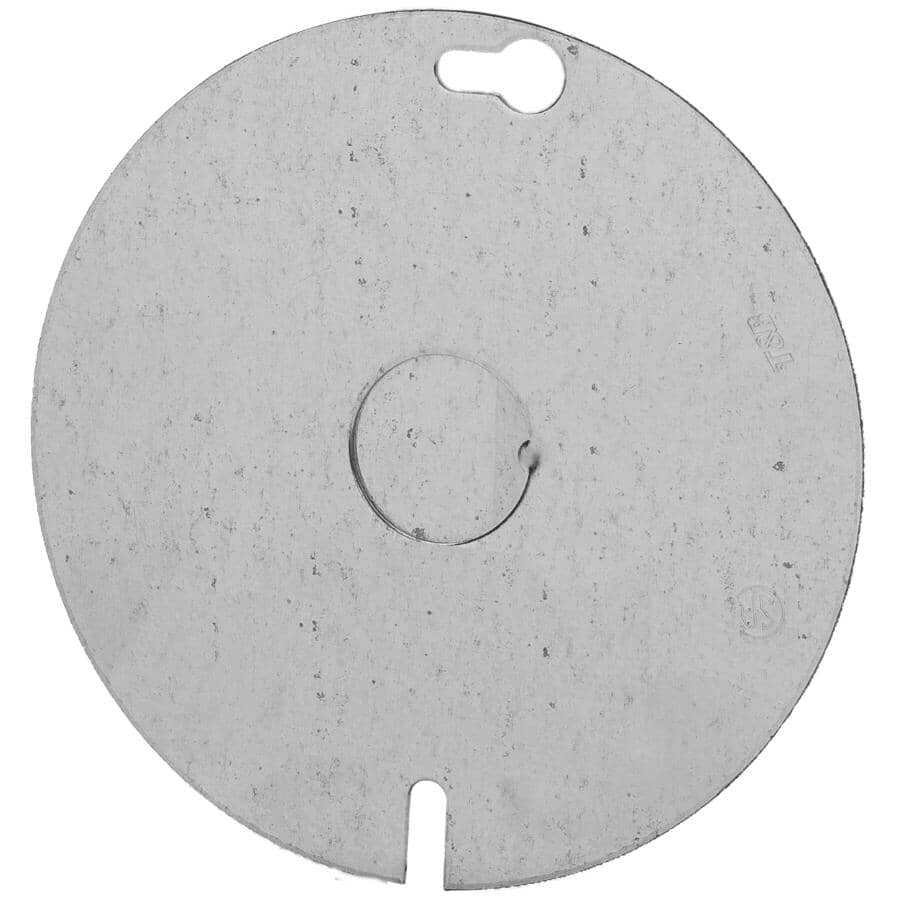 Octagon Receptacle Cover with Knockout