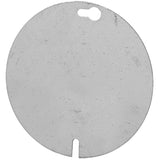 Round Blank Receptacle Cover