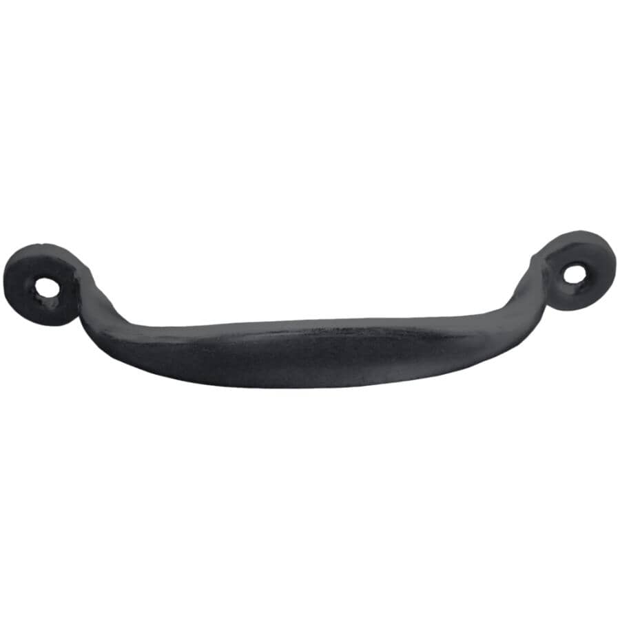 4-7/8" Screen Door Handle - Satin Black