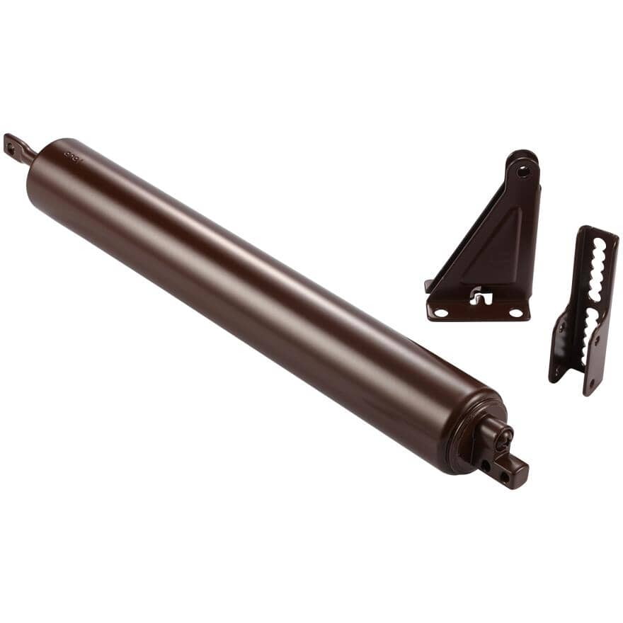 Heavy Duty Brown Aluminum Screen Door Closer