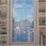 Screen Door / Storm Door Handle Set - Satin Silver