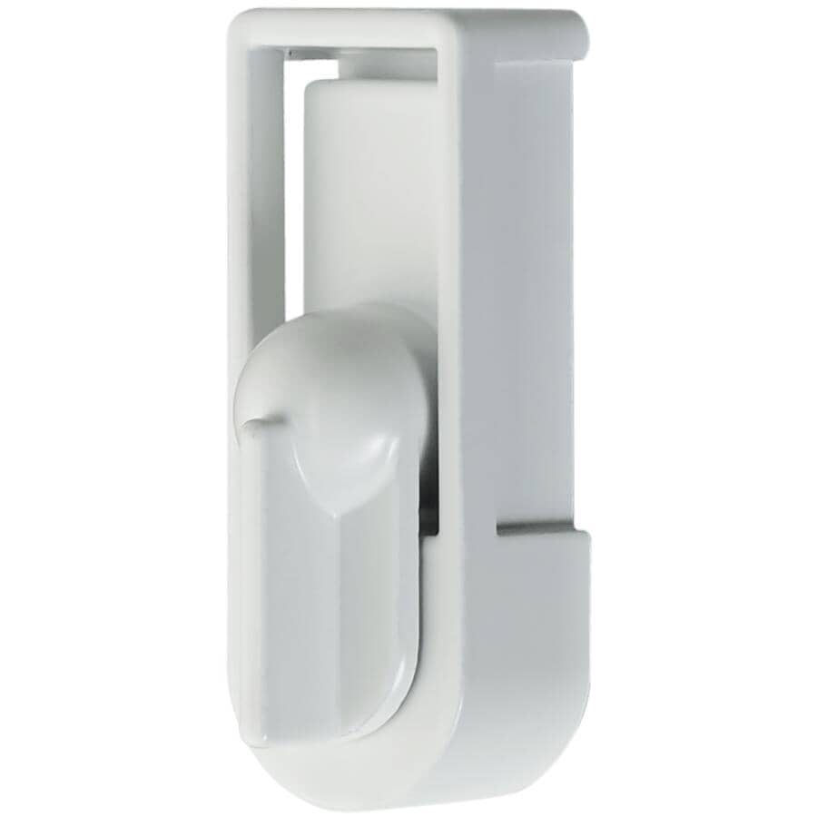White Inside Screen Door Deadbolt Lock