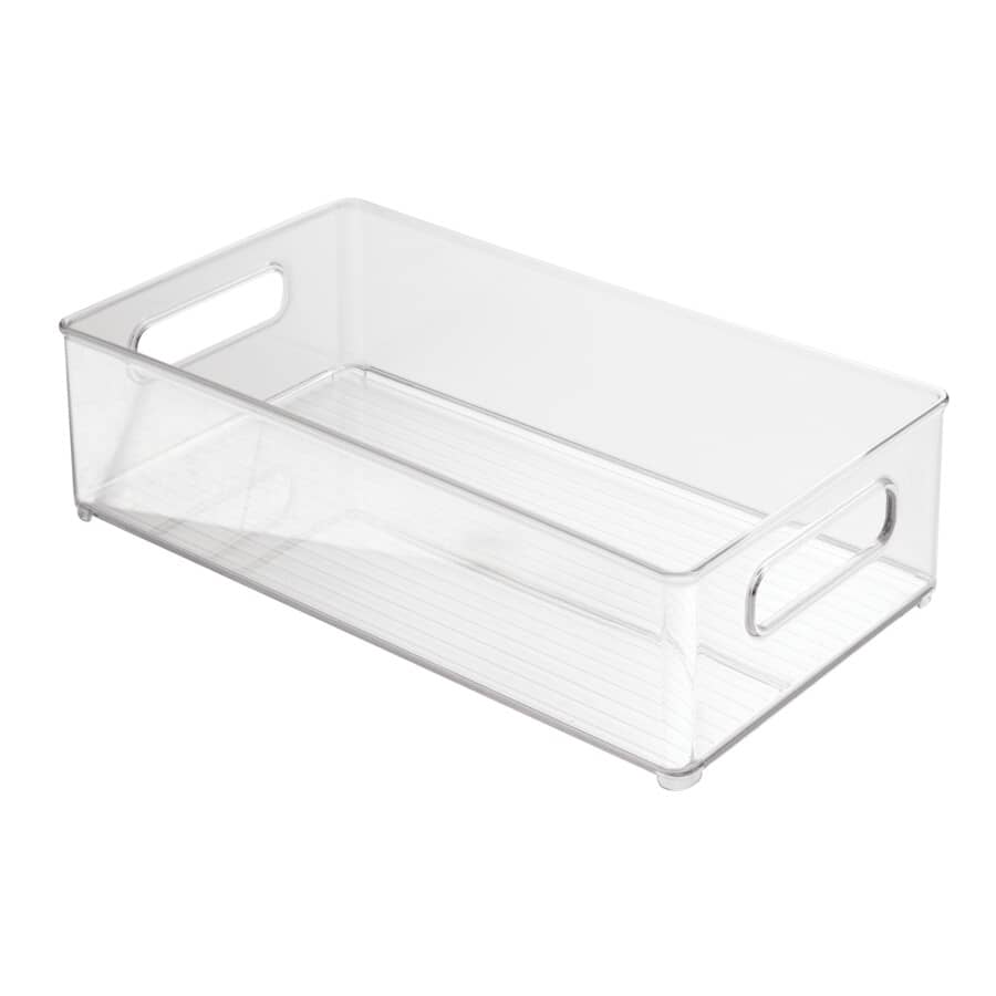 8" x 14-1/2" x 4" Clear Deep Fridge Organizer