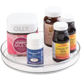 Linus 9" Clear Turntable Organizer