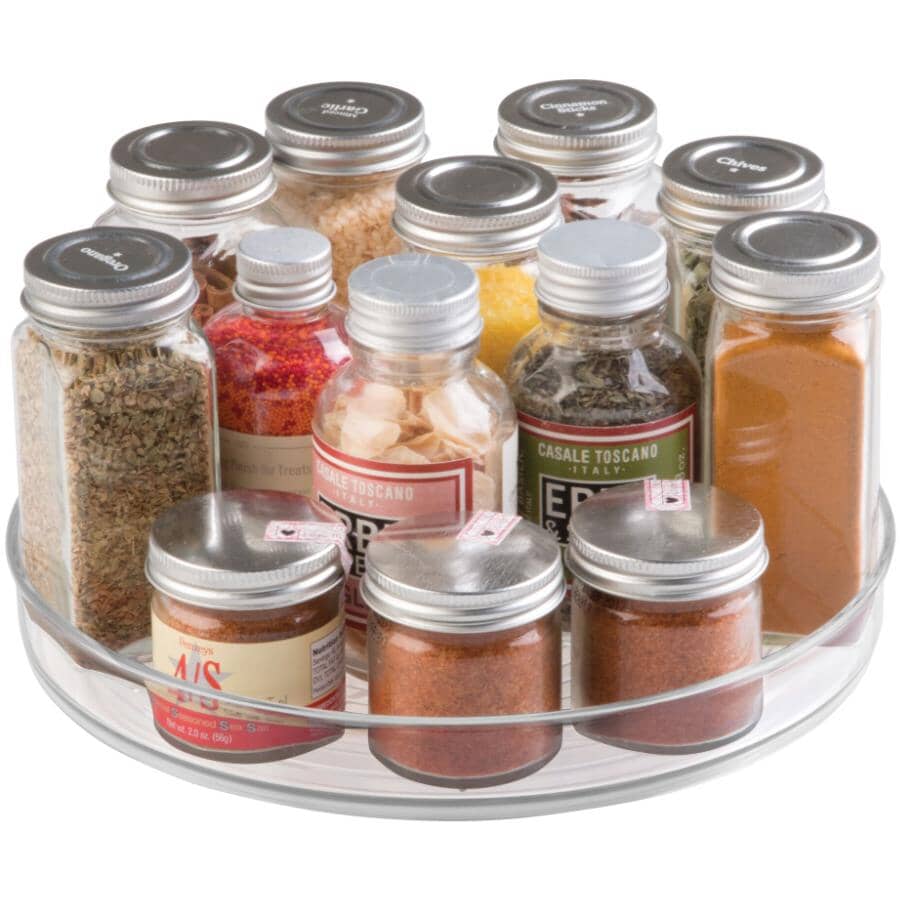 Linus 9" Clear Turntable Organizer