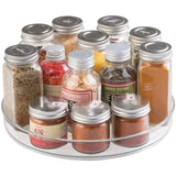 Linus 9" Clear Turntable Organizer