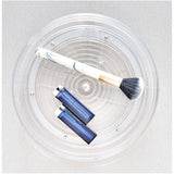 Linus 9" Clear Turntable Organizer