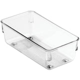Linus Drawer Organizer - Clear, 3" x 6" x 2"