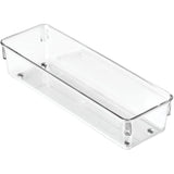 Linus Drawer Organizer - Clear, 3" x 9" x 2"