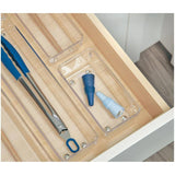 Linus Drawer Organizer - Clear, 3" x 6" x 2"