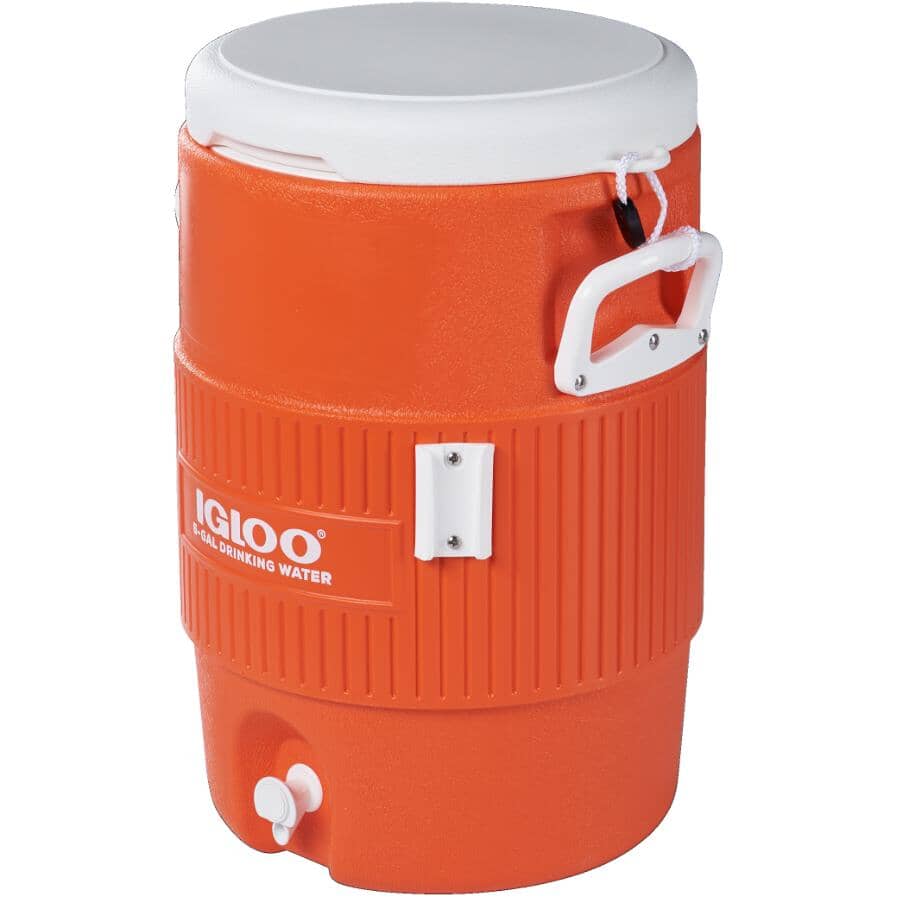 5 Gallon Orange Seat Top Jug