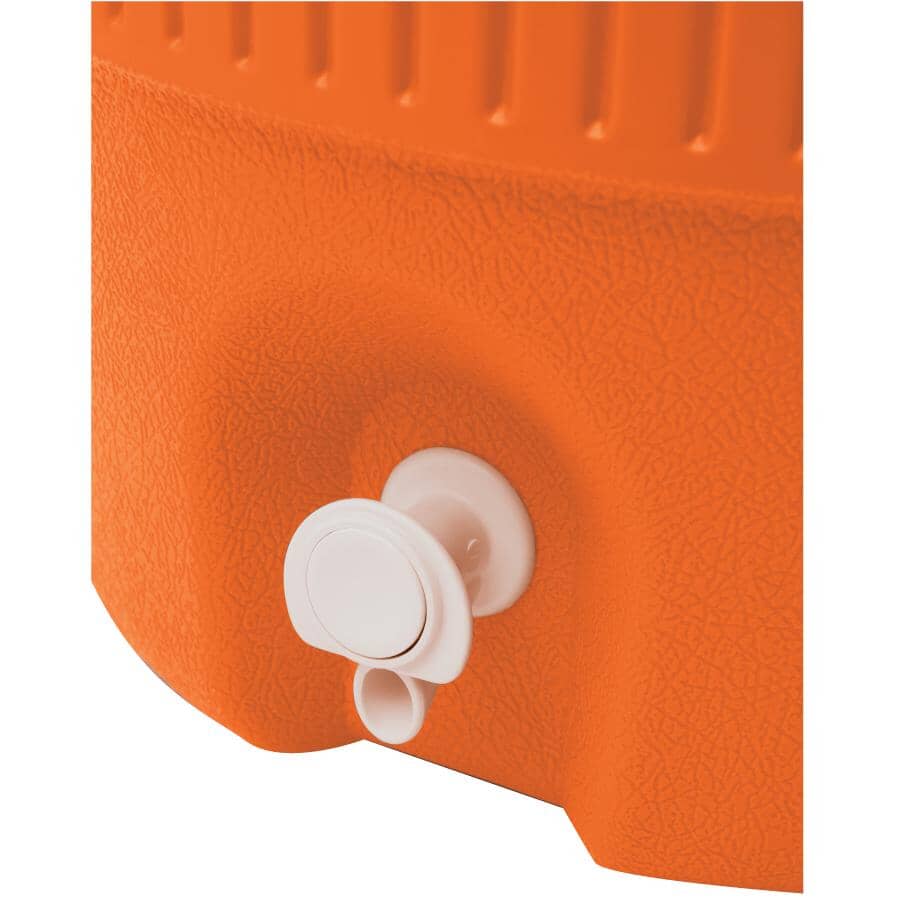 5 Gallon Orange Seat Top Jug