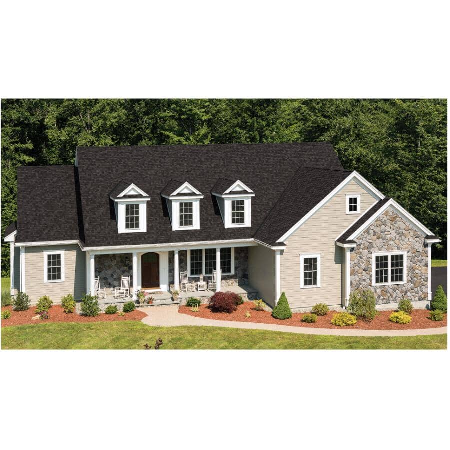 Cambridge Dual Black Fibreglass Shingles