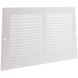 10" x 6" White Sidewall Grille