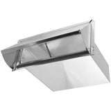 3-1/4" x 10" Wall Exhaust Hood