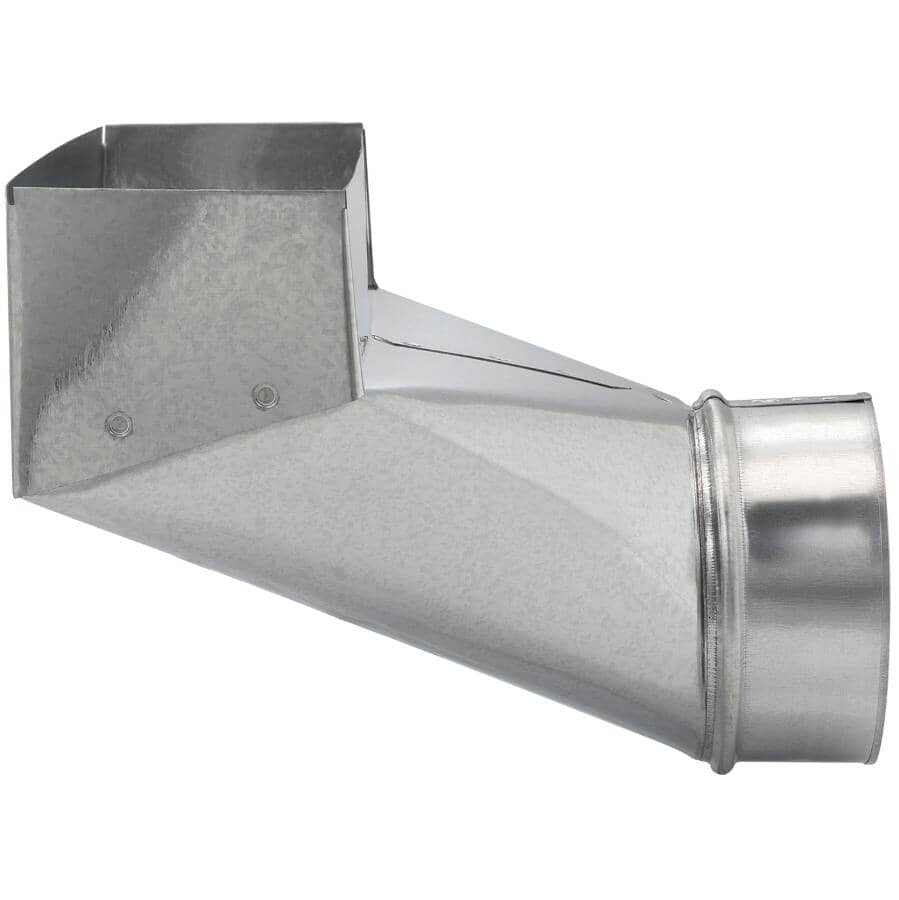 3-1/4" x 10" x 5" Angle Boot Duct