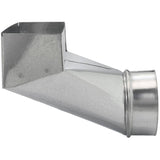 3-1/4" x 10" x 5" Angle Boot Duct