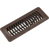 3" x 10" Brown Poly Floor Register