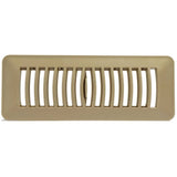 3" x 10" Taupe Poly Floor Register