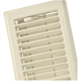 4" x 10" Almond Floor Register
