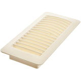 4" x 10" Almond Poly Floor Register