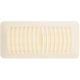 4" x 10" Almond Poly Floor Register