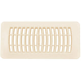 4" x 10" Almond Poly Floor Register