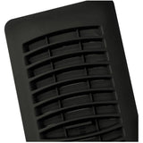 4" x 10" Black Poly Floor Register