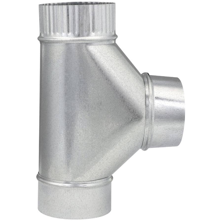 4" x 4" x 4" Galvanized Tee