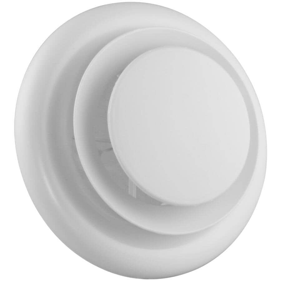 5" - 6" Round Hush Supply & Exhaust Grille