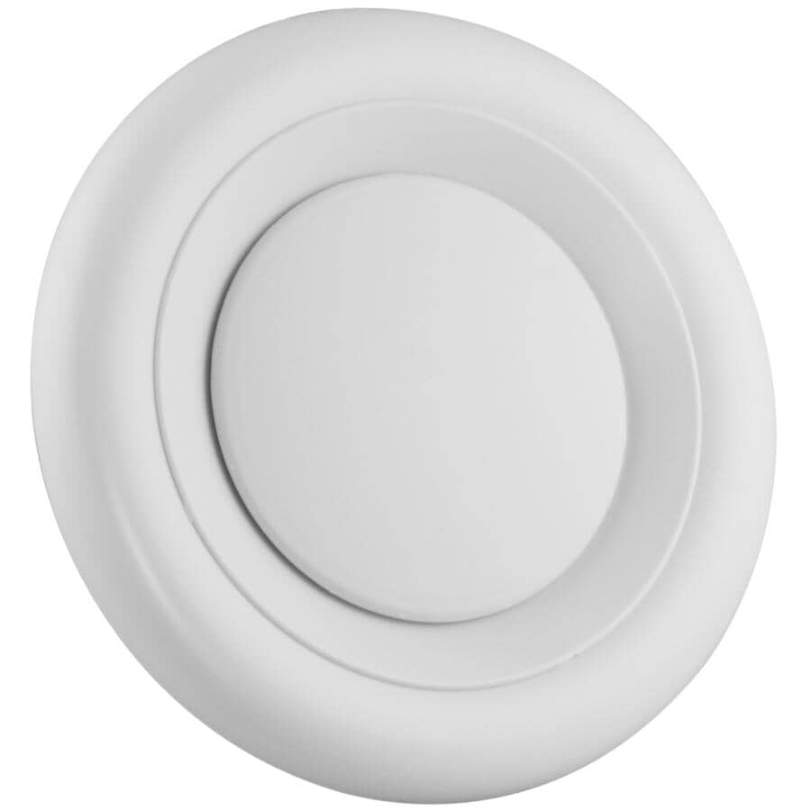 5" - 6" Round Hush Supply & Exhaust Grille