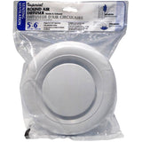 5" - 6" Round Hush Supply & Exhaust Grille