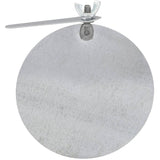 5" Galvanized Damper - with Key