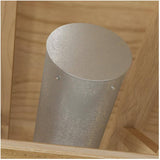 5" Small Galvanized End Cap
