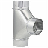 5" x 5" x 5" Galvanized Tee