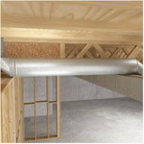 5" x 60" 30 Gauge Galvanized Duct Pipe