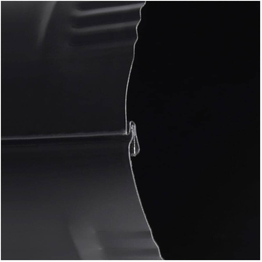 6" Diameter x 24"L 24 Gauge Black Stove Pipe