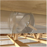 6" Galvanized Damper - with Key