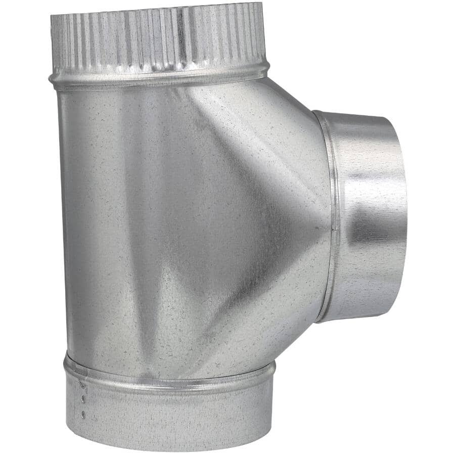 6" x 6" x 6" Galvanized Tee