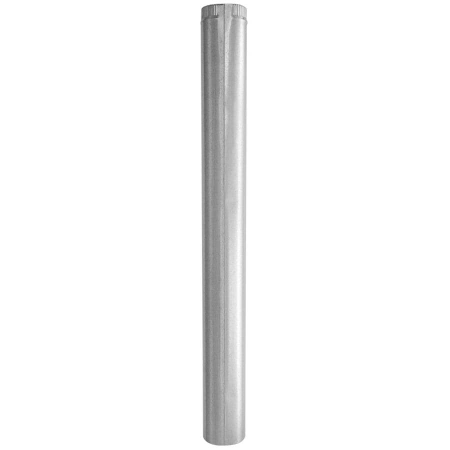 6" x 60" 30 Gauge Galvanized Duct Pipe