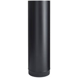 7" Diameter x 24"L 24 Gauge Black Stove Pipe