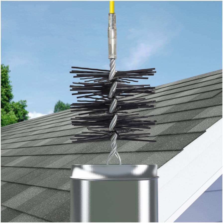 PolySweep Poly Chimney Brush - 6", Round