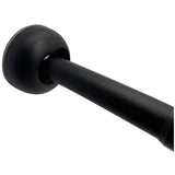 Adjustable Curved Shower Rod - Black, 36" - 60"