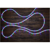 LED Round Rope Light - Multi-Colour, 15'