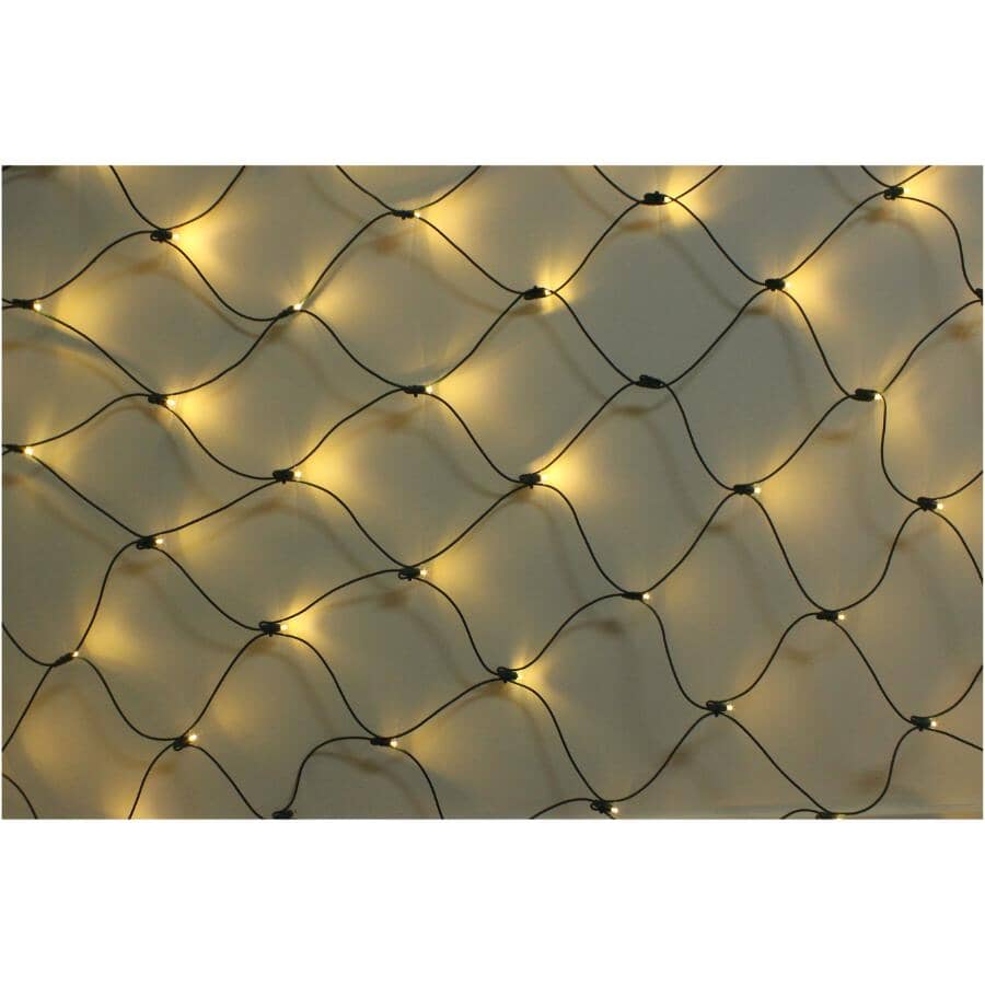 Twinkling Net 5 mm Light Set - Warm White, 70 LEDs