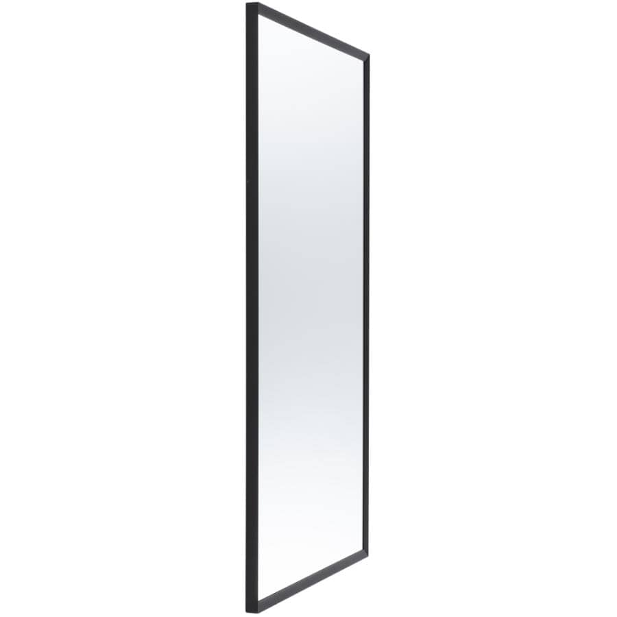 Ivonne Framed Rectangular Mirror - Matte Black, 26" x 36"