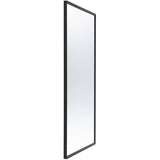 Ivonne Framed Rectangular Mirror - Matte Black, 26" x 36"